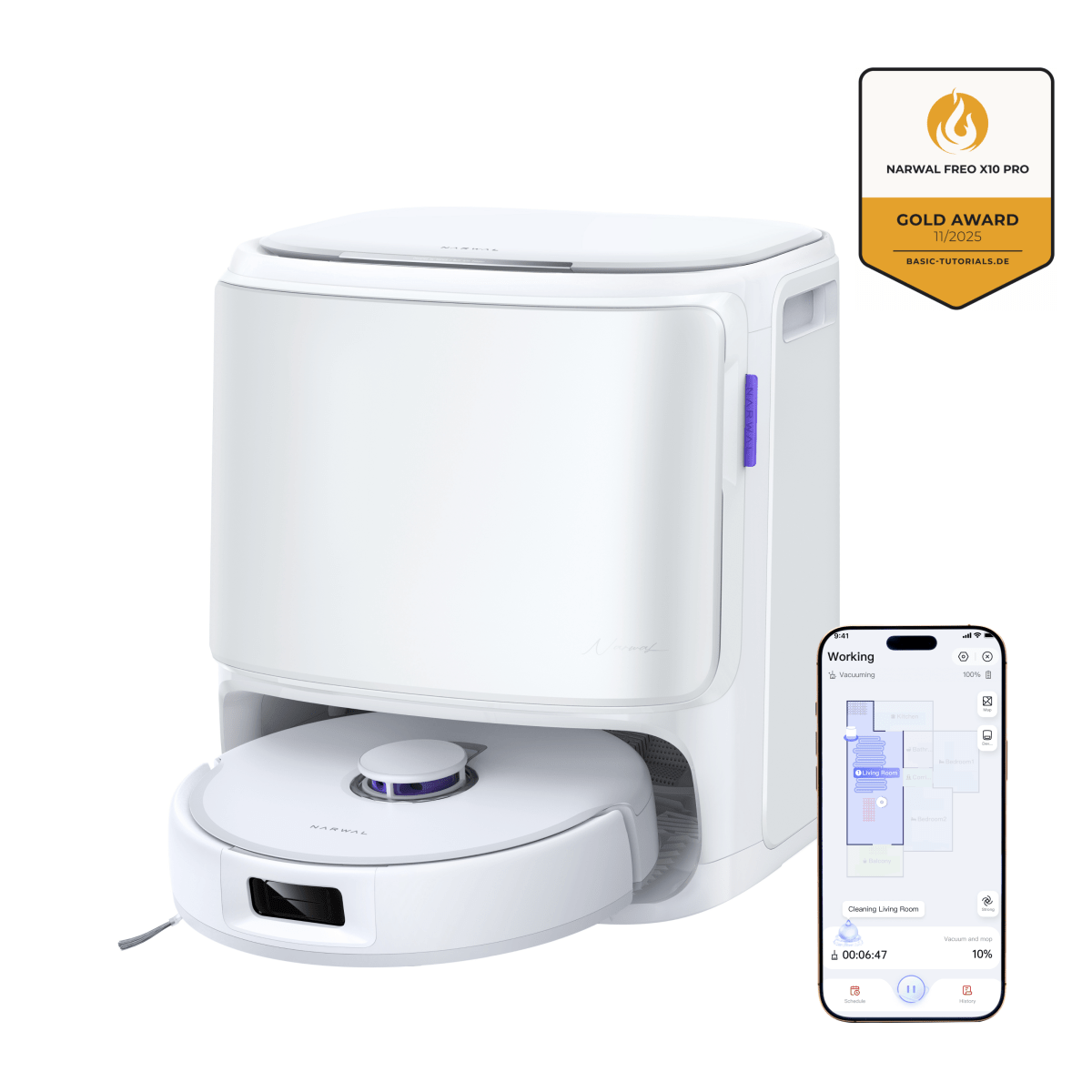 Narwal Freo X10 Pro Saugroboter mit Wischfunktion - Narwal DE