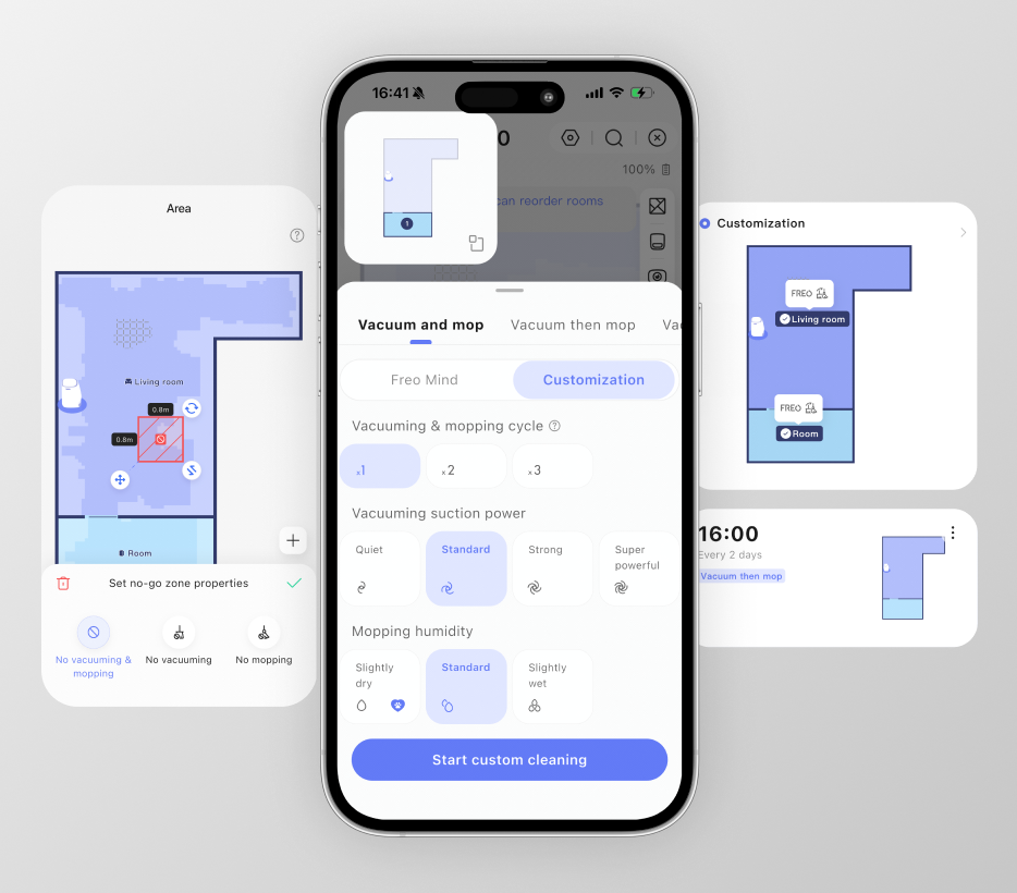 Präzise App-Steuerung