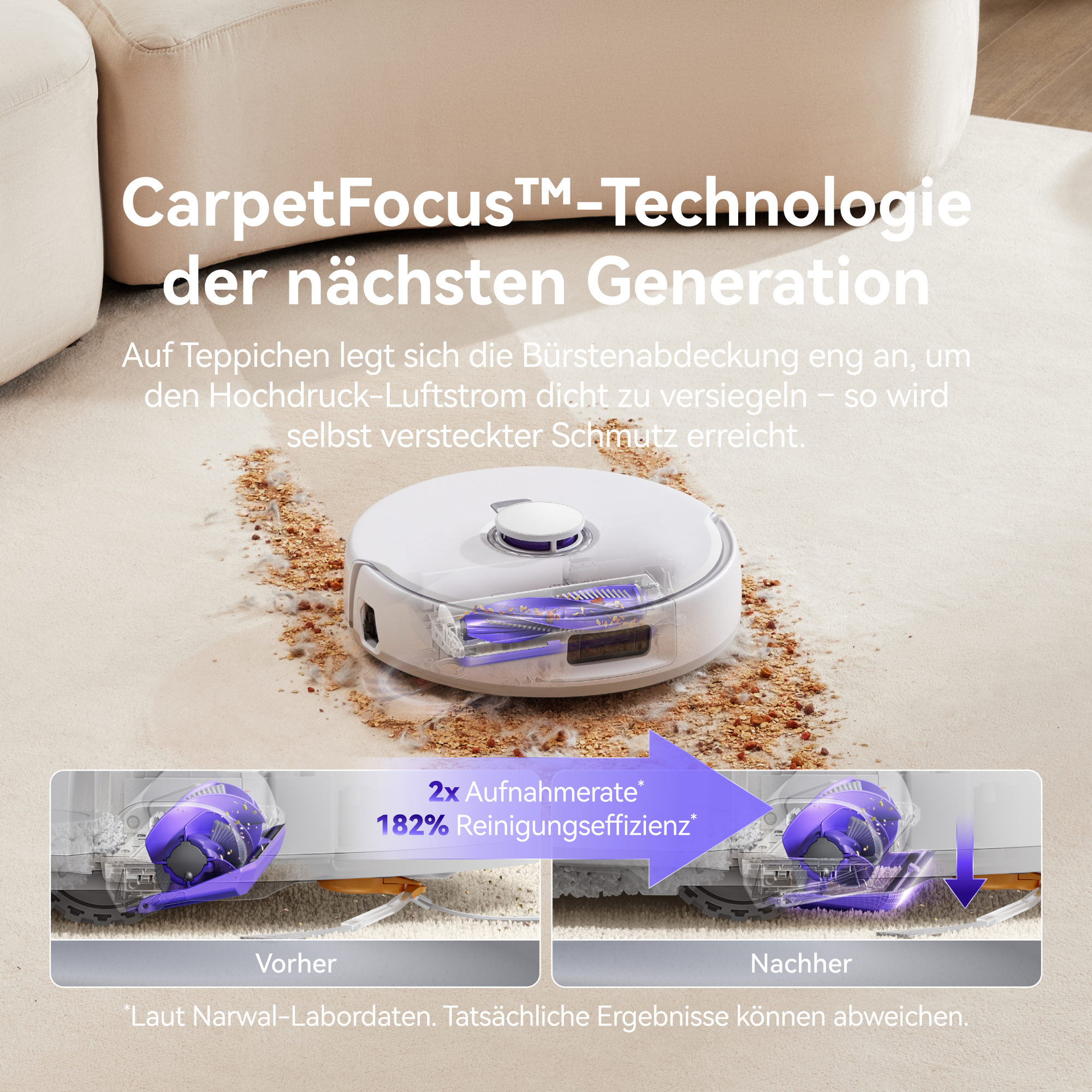 Narwal Freo Z10 Saugroboter mit Wischfunktion