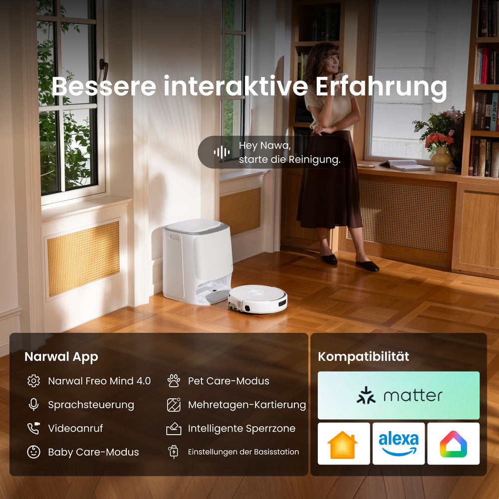 NARWAL Freo 20 Saugroboter mit Wischfunktion
