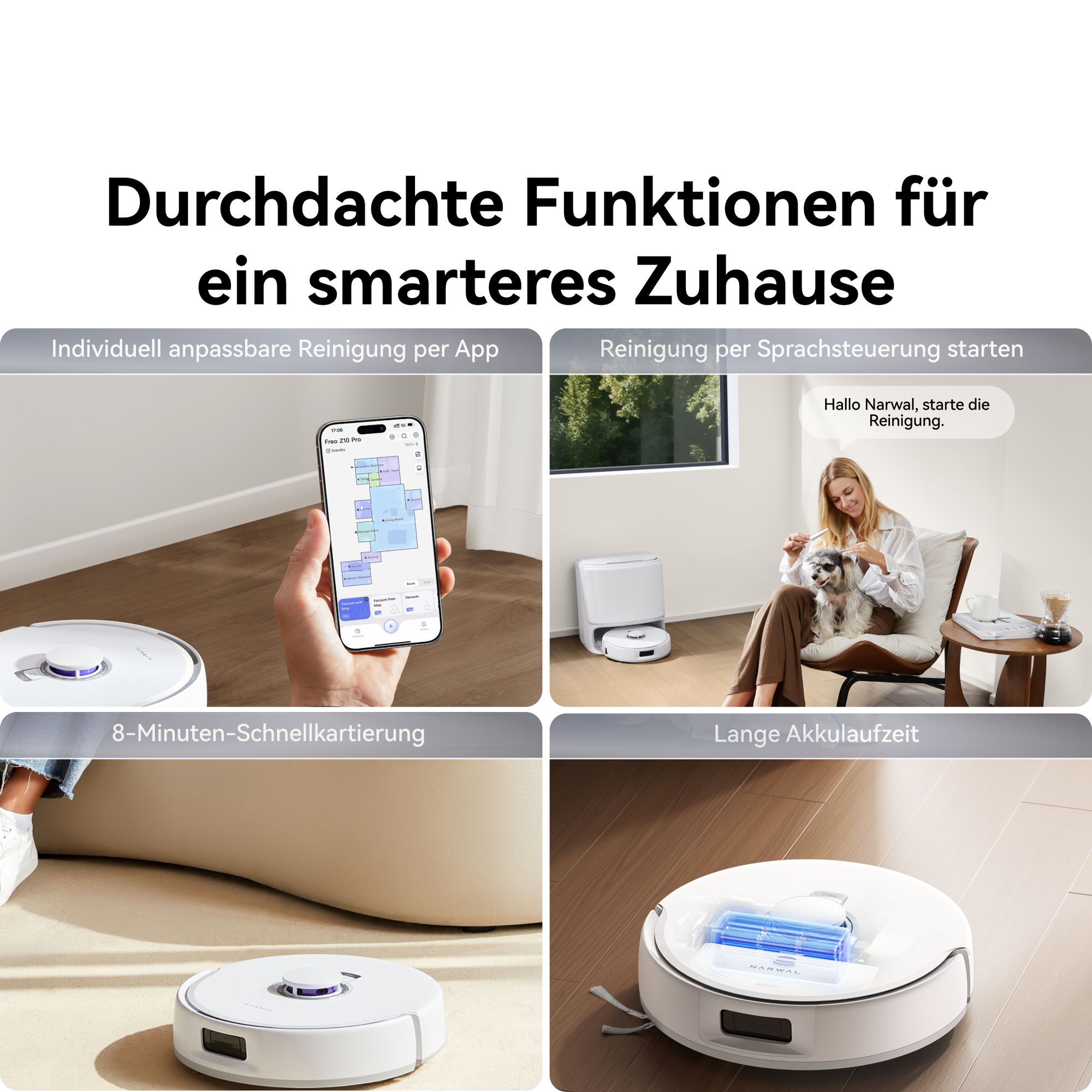 Narwal Freo Z10 Saugroboter mit Wischfunktion