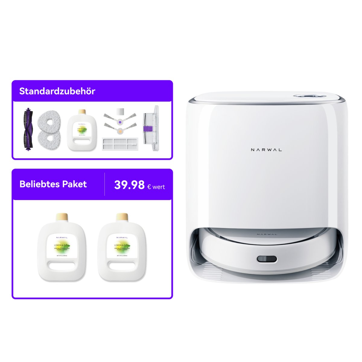 Narwal Freo Saugroboter mit Wischfunktion - Narwal DE