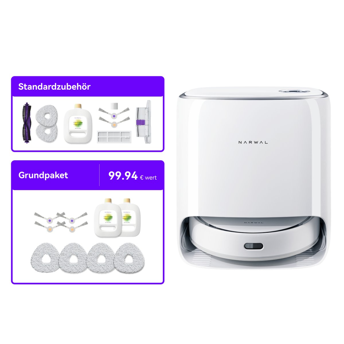 Narwal Freo Saugroboter mit Wischfunktion - Narwal DE